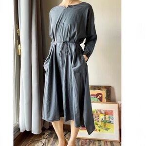 Elegant Gray Women's Dress